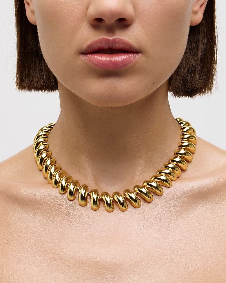Spiral collar necklace | J.Crew US