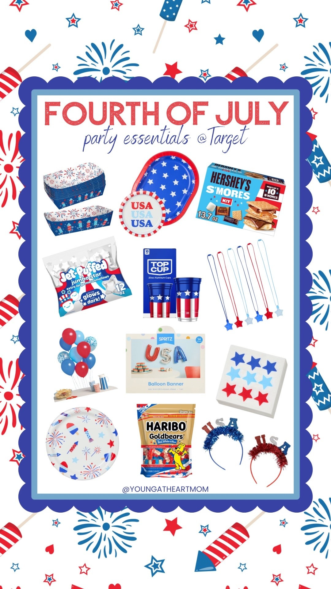 Fourth of July party essentials are here! Grab all of your patriotic supplies at Target. 🎯🇺🇸

#july4th #fourthofjulyparty #summer #summerbbq #targetfinds

#LTKSeasonal #LTKfoodie #LTKmomlife