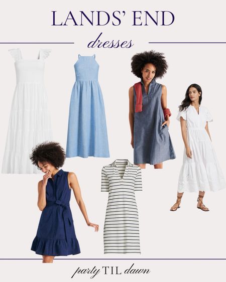 Lands End Dresses!! 

#LTKover40 #LTKSeasonal #LTKstyletip