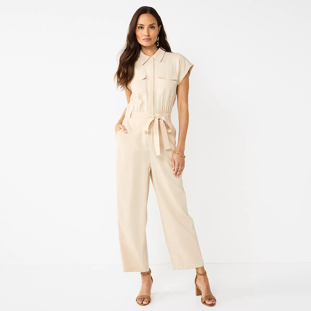 Women's Nine West Utility Jumpsuit | Kohl's
