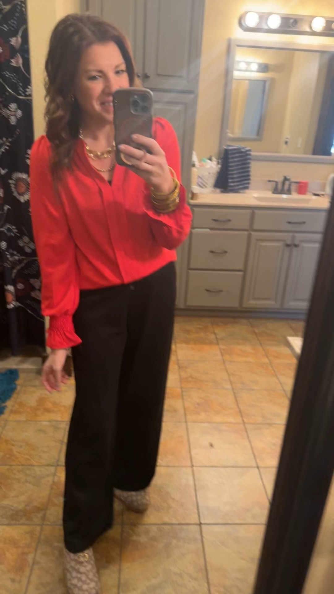 Teacher OOTD! Wearing the red all
Month! ♥️ 

Wearing size smalls. 

Amazon | Marshalls | Coach. Outfit /l| style inspo | ootd 

#LTKootd #LTKOver40 #LTKValentine

#LTKValentine #LTKootd #LTKmorningroutine