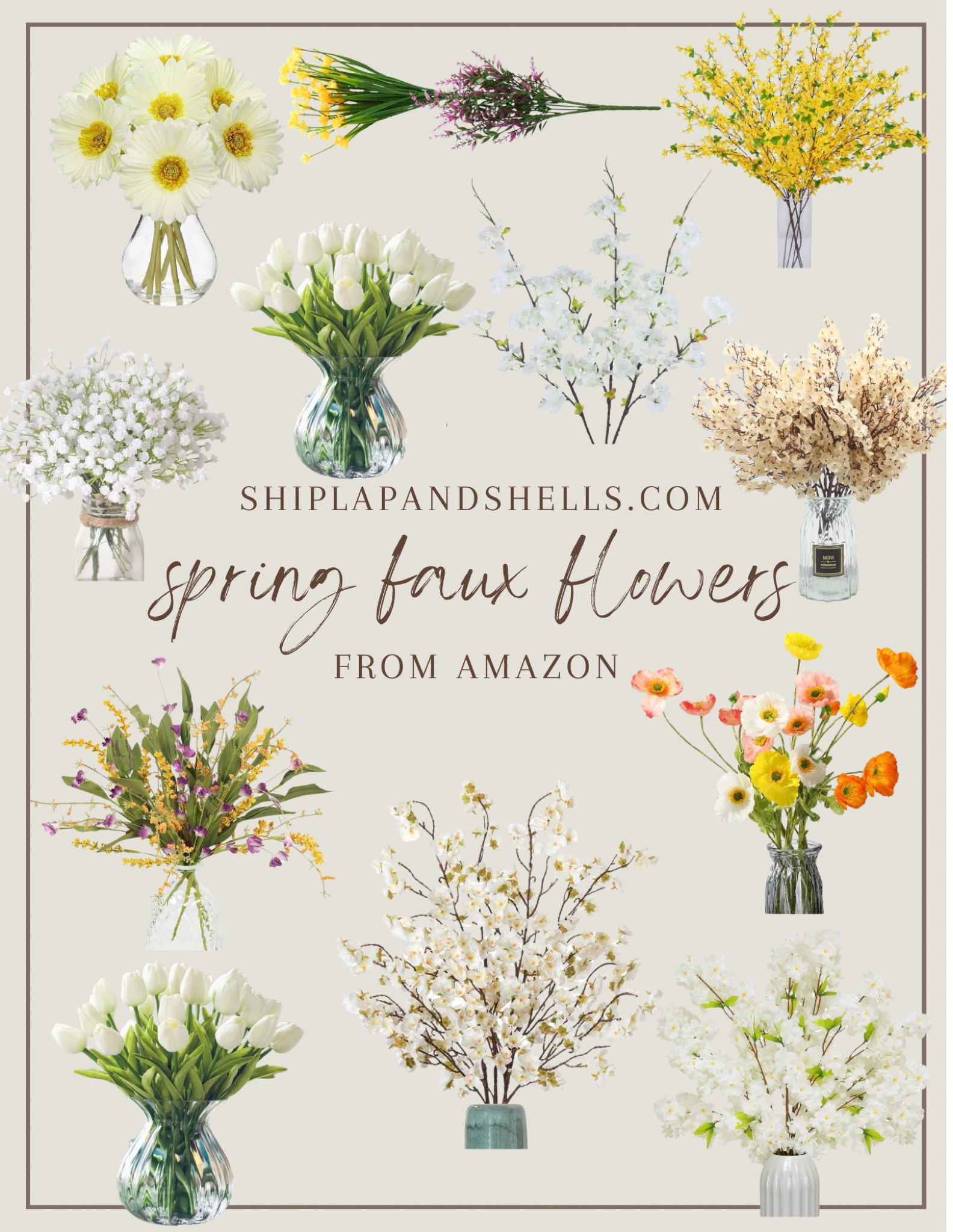 Spring faux flowers from Amazon!

#LTKfindsunder100 #LTKhome #LTKSeasonal