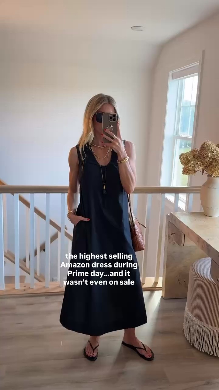 I have worn this Amazon dress so much this summer! 
Runs TTS, wearing size small

#LTKootd #LTKgrwm #LTKSeasonal