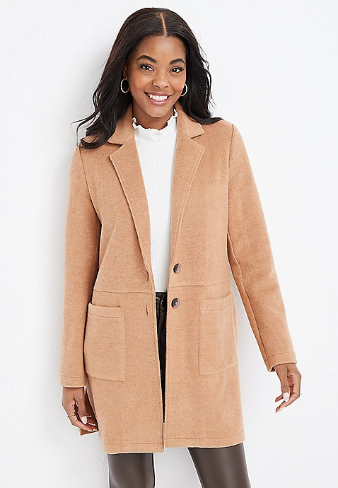 Solid Coatigan | Maurices