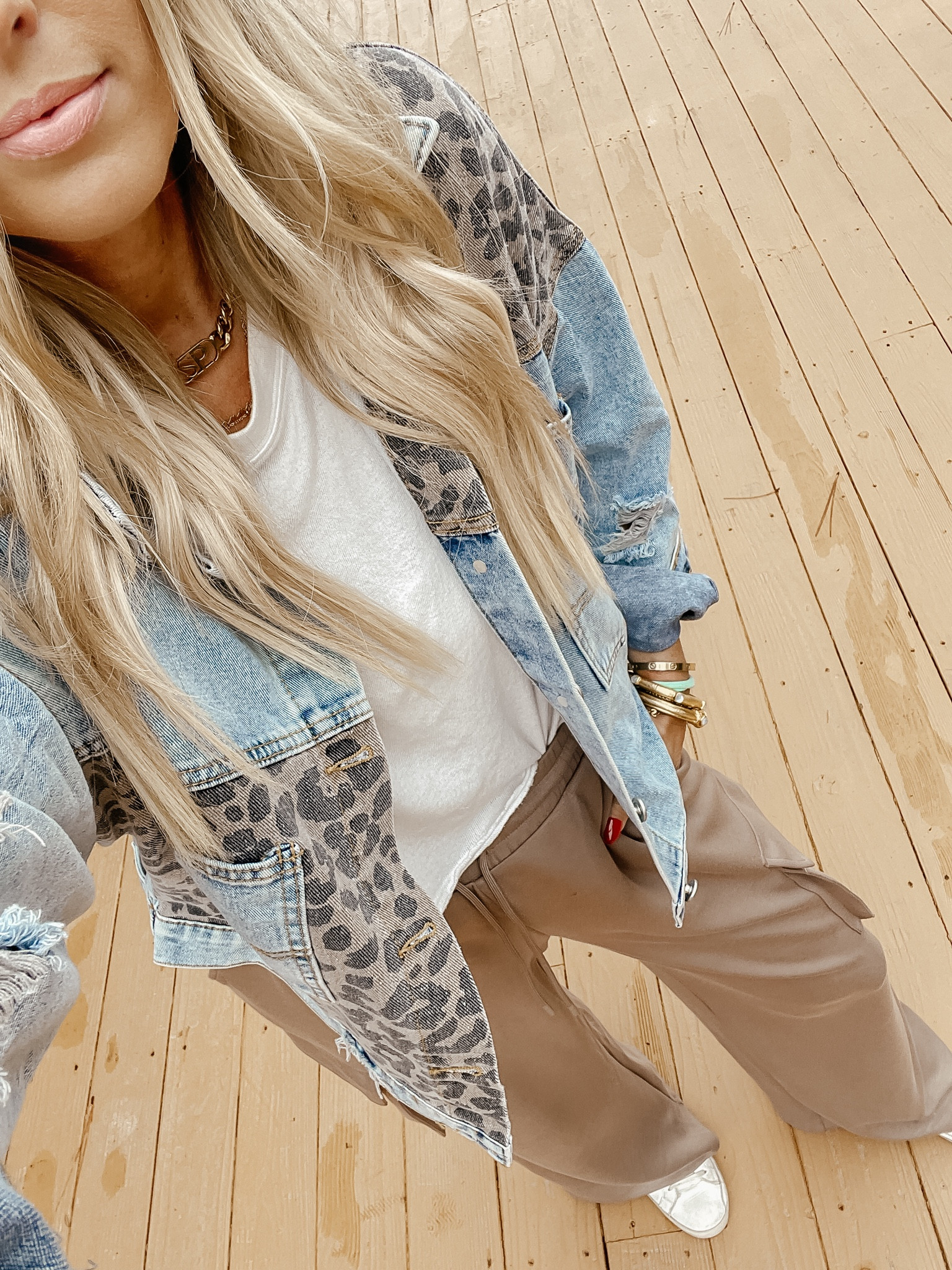 Sized up to a large in the leopard denim jacket. Leggings fit tts. Halloween outfit. Fall outfit. Fall fashion.  #ltkcon #ltkvideo #ltksalealert #ltkvideo #ltksalealert #ltkvideo #ltksalealert

#LTKSaleAlert #LTKVideo #LTKCon