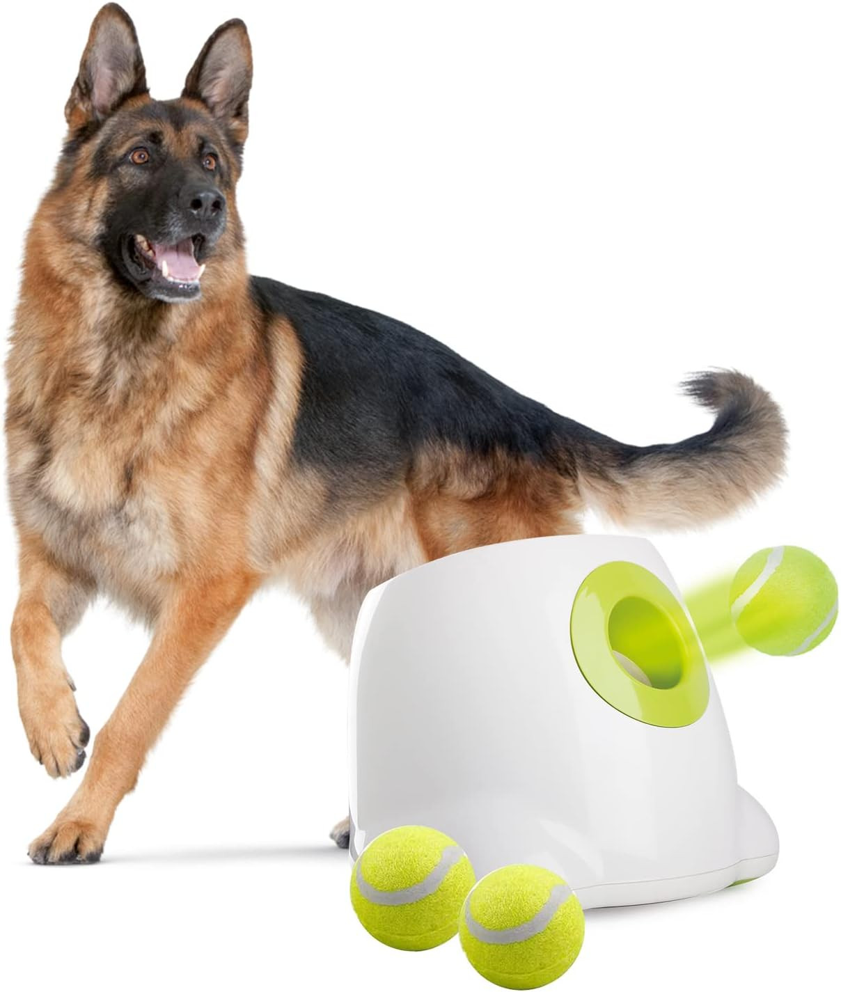 AFP Automatic Ball Launcher Dog Ball Thrower Machine Interactive Hyper Fetching Toy for Large Dog... | Amazon (US)