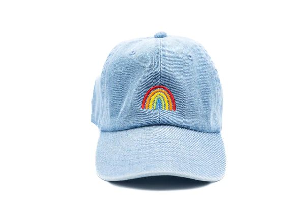Denim Rainbow Baseball Hat | Rey to Z