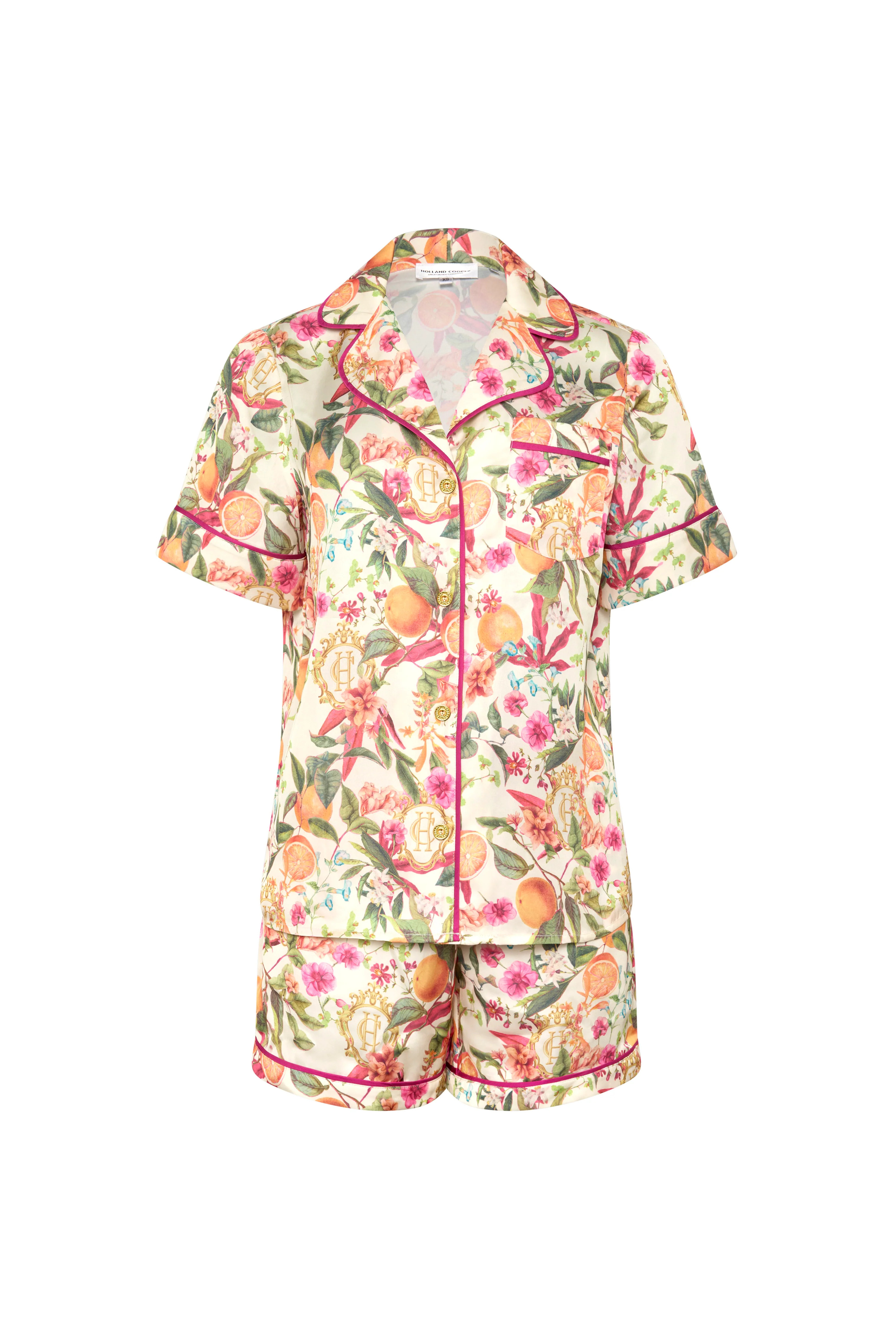 Satin Summer Pyjama Set (The Orangery) | Holland Cooper