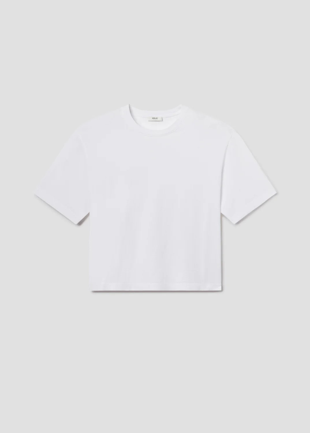 Marr Tee in White Out | AGOLDE