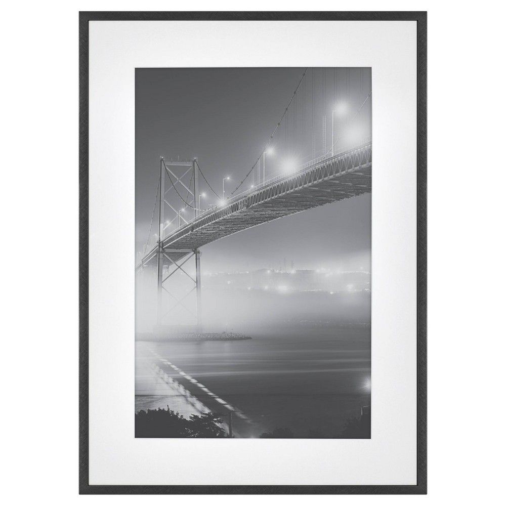 15" x 21" Matted to 11" x 17" Thin Metal Gallery Frame Black - Project 62™ | Target