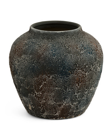 9.5x10 Textured Glazed Vase | TJ Maxx