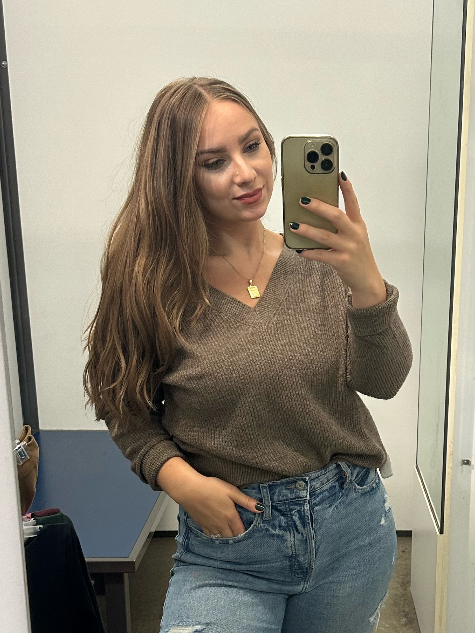 Super cozy sweaters on sale for $20 this week! Wearing a small. 

#LTKfindsunder50 #LTKsalealert