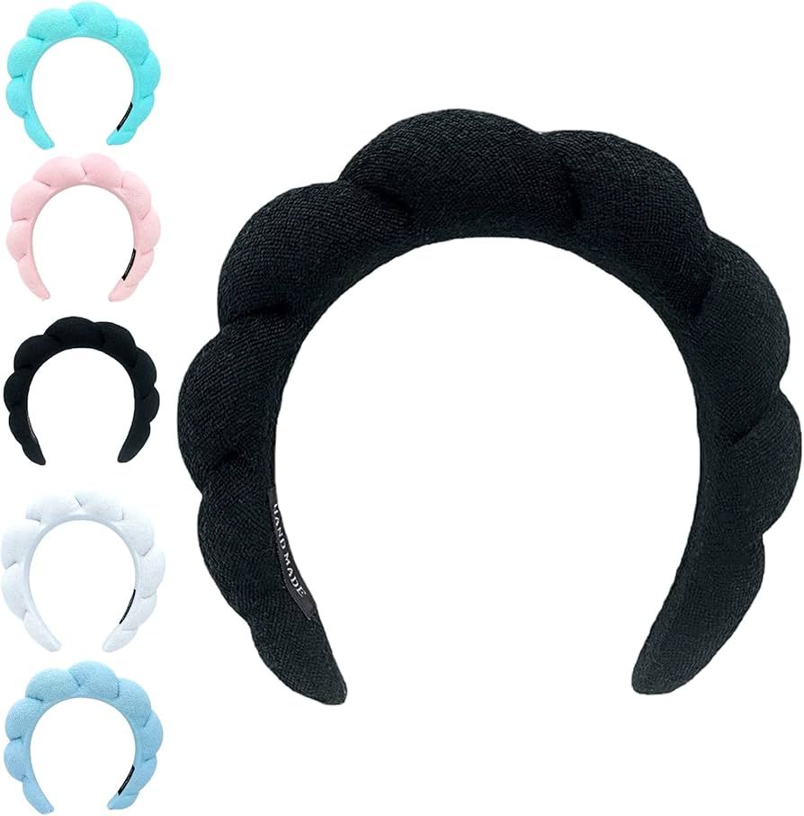 NGDN Mimi and Co Spa Headband for Women, Sponge Spa Headband for Washing Face, Makeup Headband Sk... | Amazon (US)