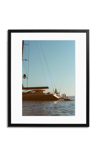 Sardegna Yacht Framed Photography Print | Moda Operandi (Global)