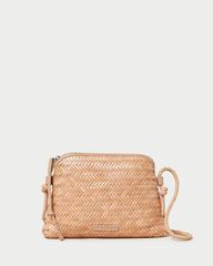 Mallory Natural Woven Crossbody | Loeffler Randall