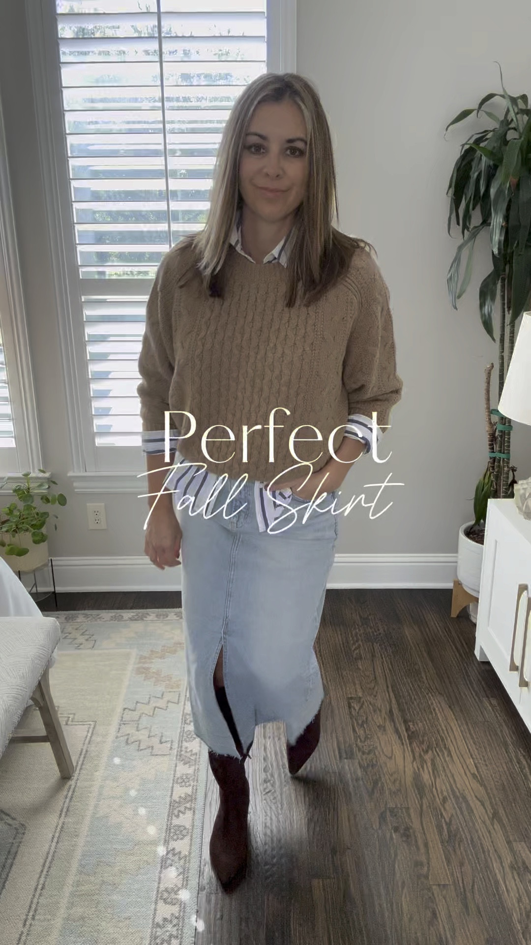 Denim maxi skirt is perfect for Fall transition. I have styled it five ways for you. You may even can recreate some of the looks with items already in your closet. Tag me if you recreate this look. Always love to see other styles. 

| fall transition outfit | denim maxi skirt | teacher looks | teacher outfit | everyday looks | everyday style | how to style a skirt | fall fashion | affordable fashion | fashion over 40 | fall looks |

#LTKFindsUnder50 #LTKOver40 #LTKSeasonal