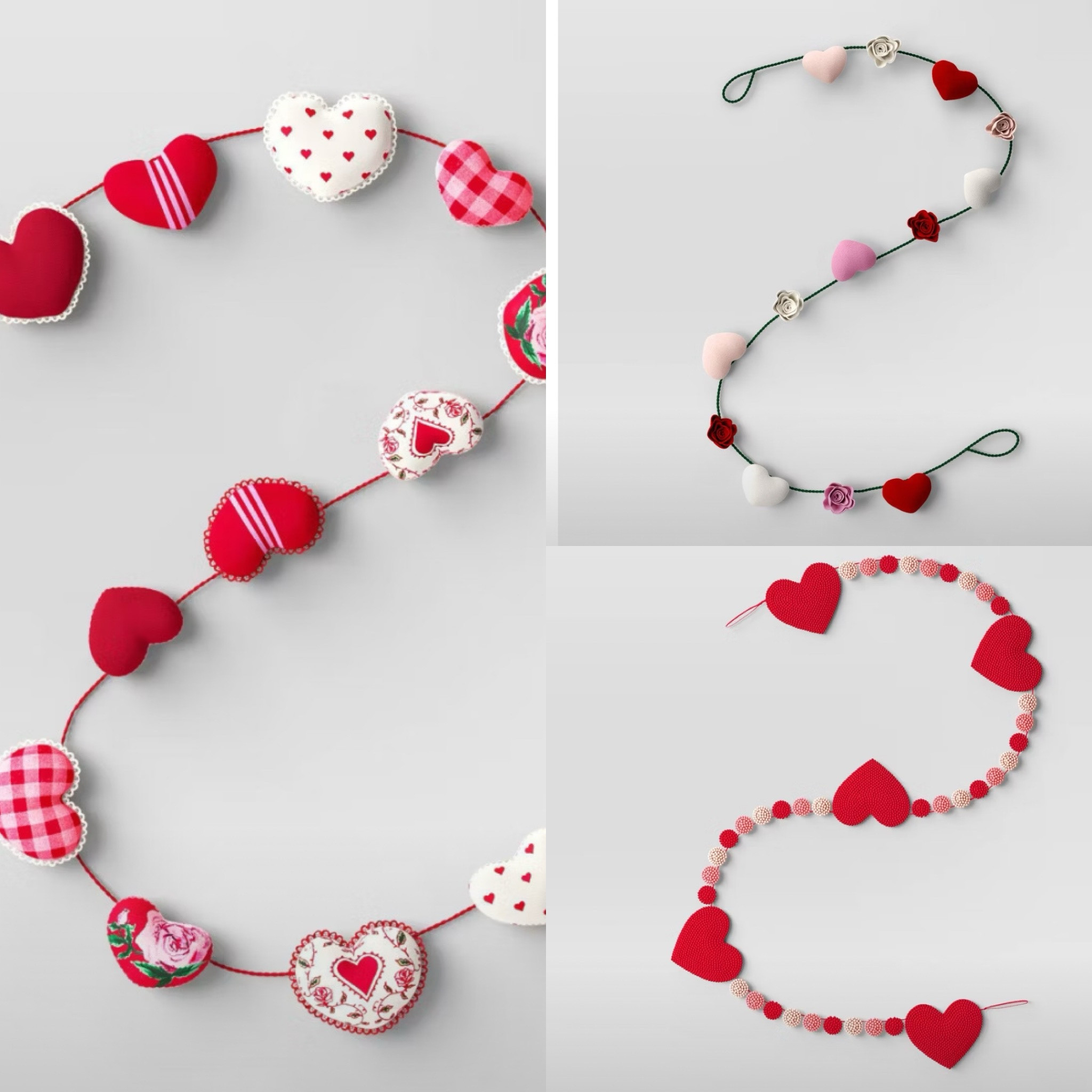 Valentine garland @home @valentine @decor #decor #home #valentine #garland 

#LTKHoliday #LTKHome #LTKFindsUnder50