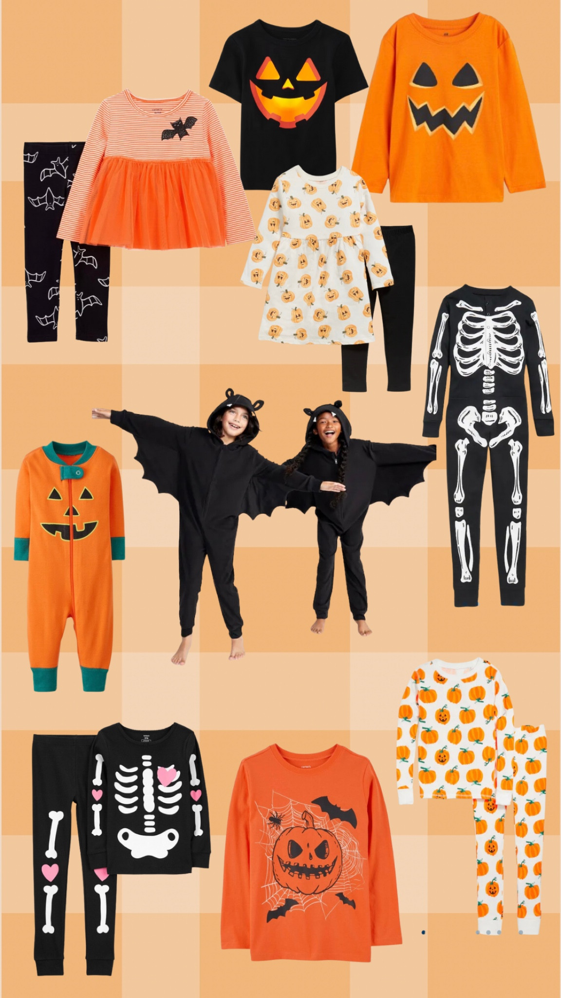 Fun Halloween shirts, outfits, and pajamas. A number come in matching family sizes. 

#LTKsalealert #LTKkids #LTKHalloween