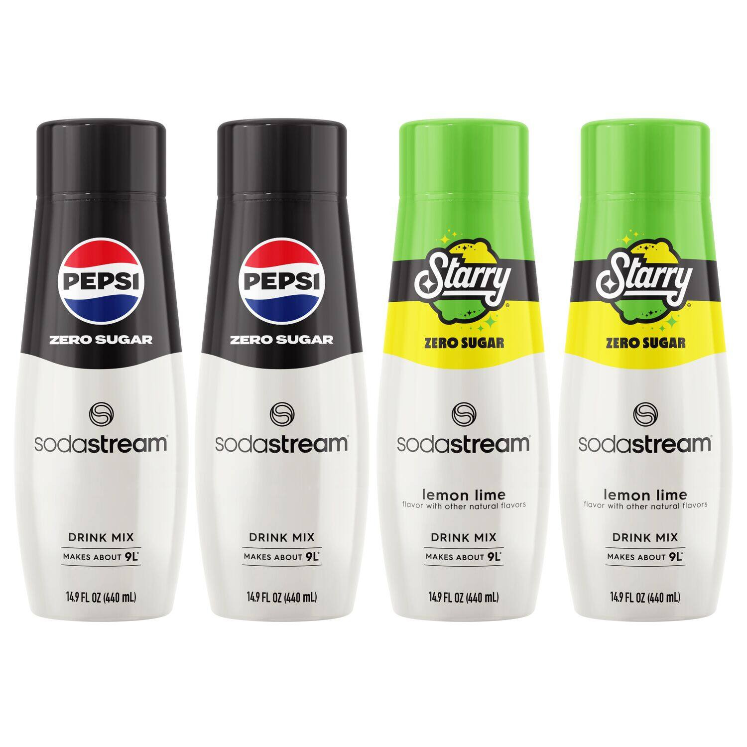 SodaStream - PEPSI ZERO STARRY LMN LM VARIETY 4PK | Best Buy U.S.