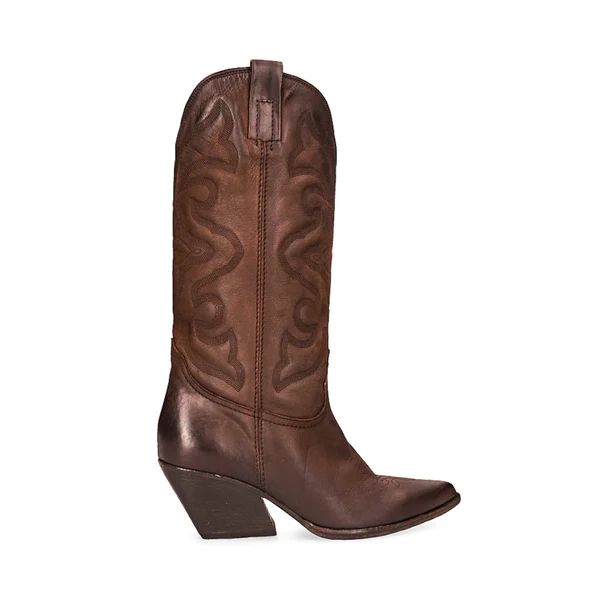 WEST BROWN LEATHER | Steve Madden (US)