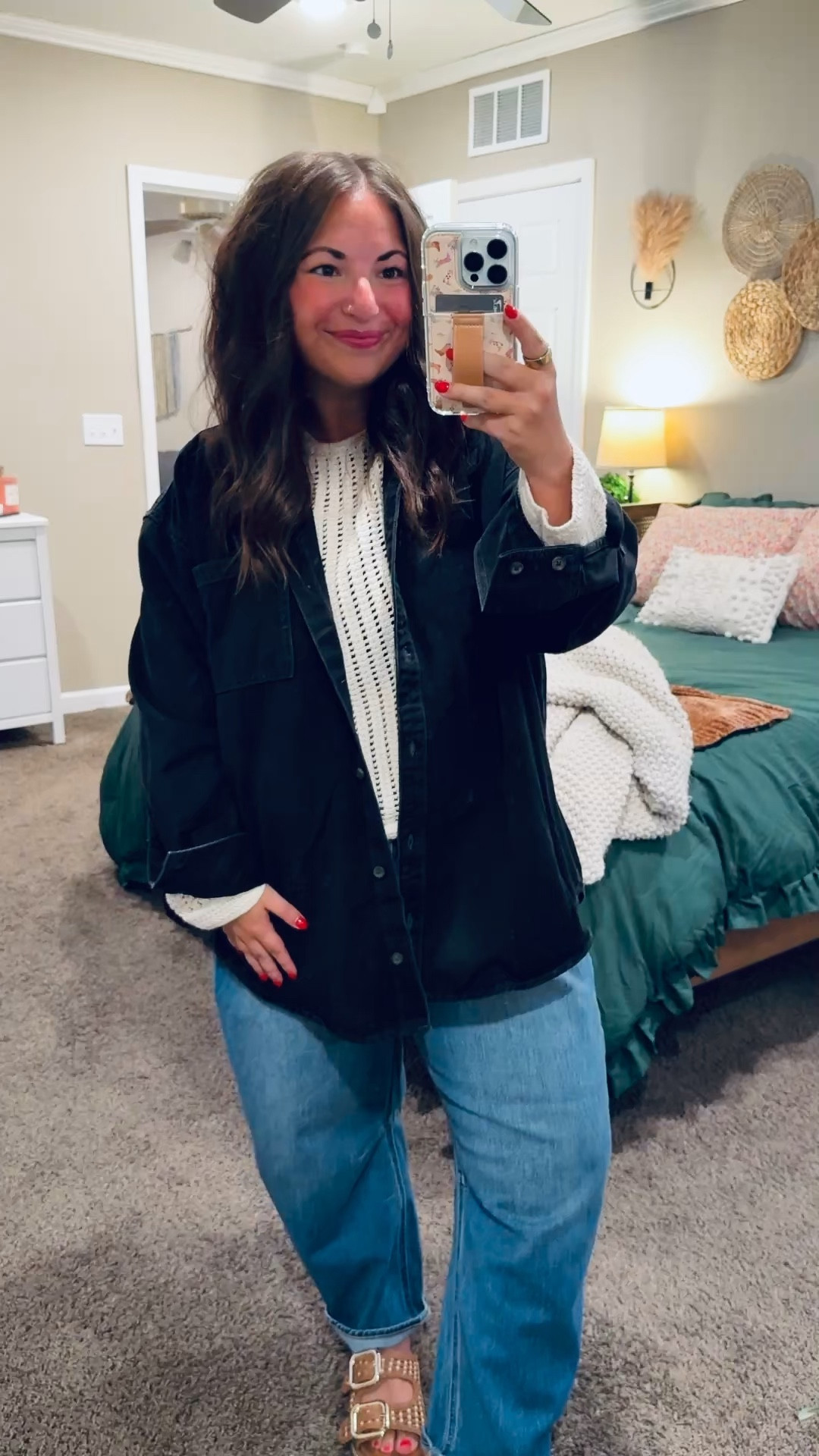 Basics = your best friend 💫 easy to mix, match, and still look put together every time!

sandals: fit true to size // wearing a 5
jeans: fit oversized // wearing a 14
sweater: fits true to size // wearing a large
denim jacket: fits oversized // wearing a large 

 

#LTKootd #LTKMidsize #LTKWorkwear