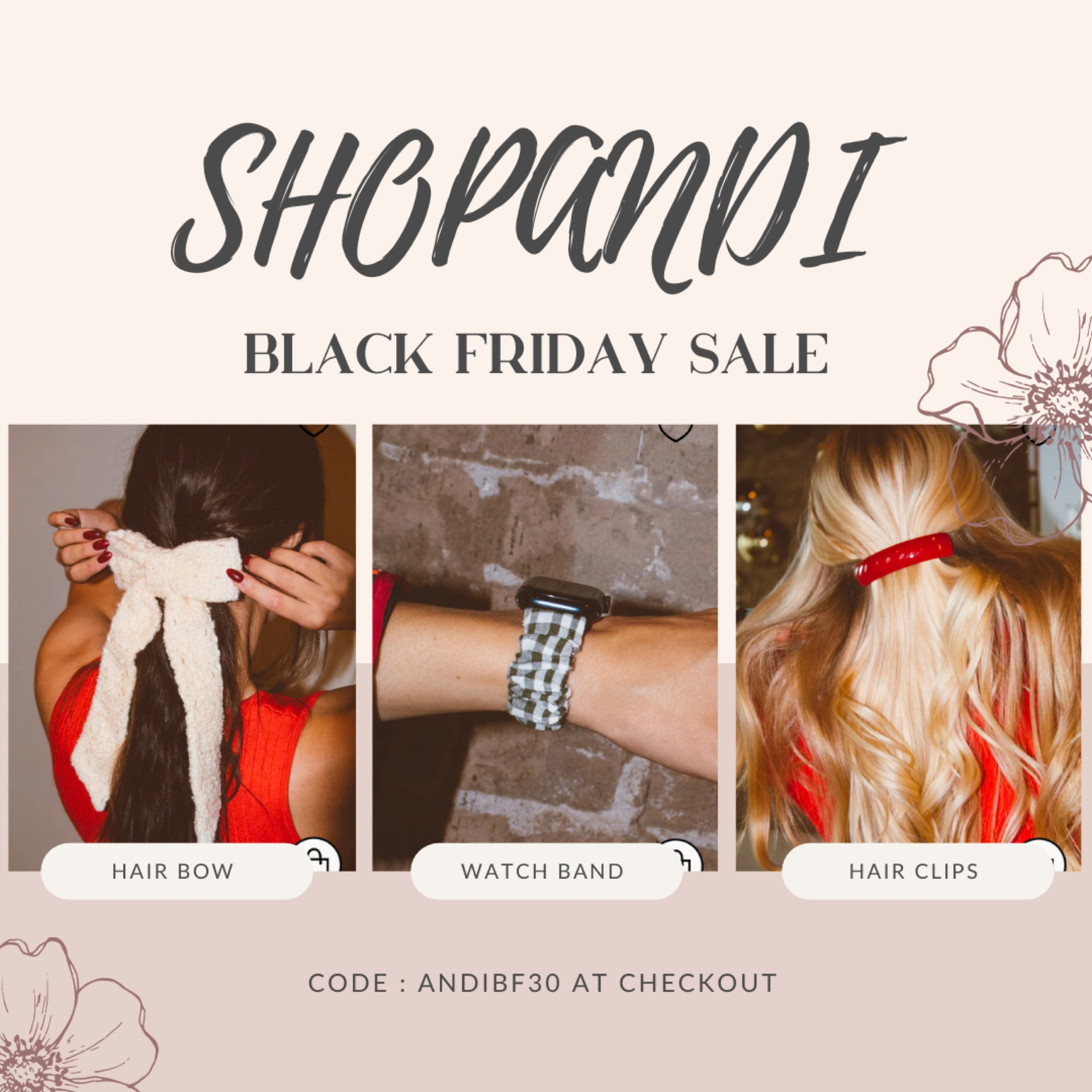 Code : ANDI30BF at checkout 

#LTKHoliday #LTKGiftGuide #LTKHome