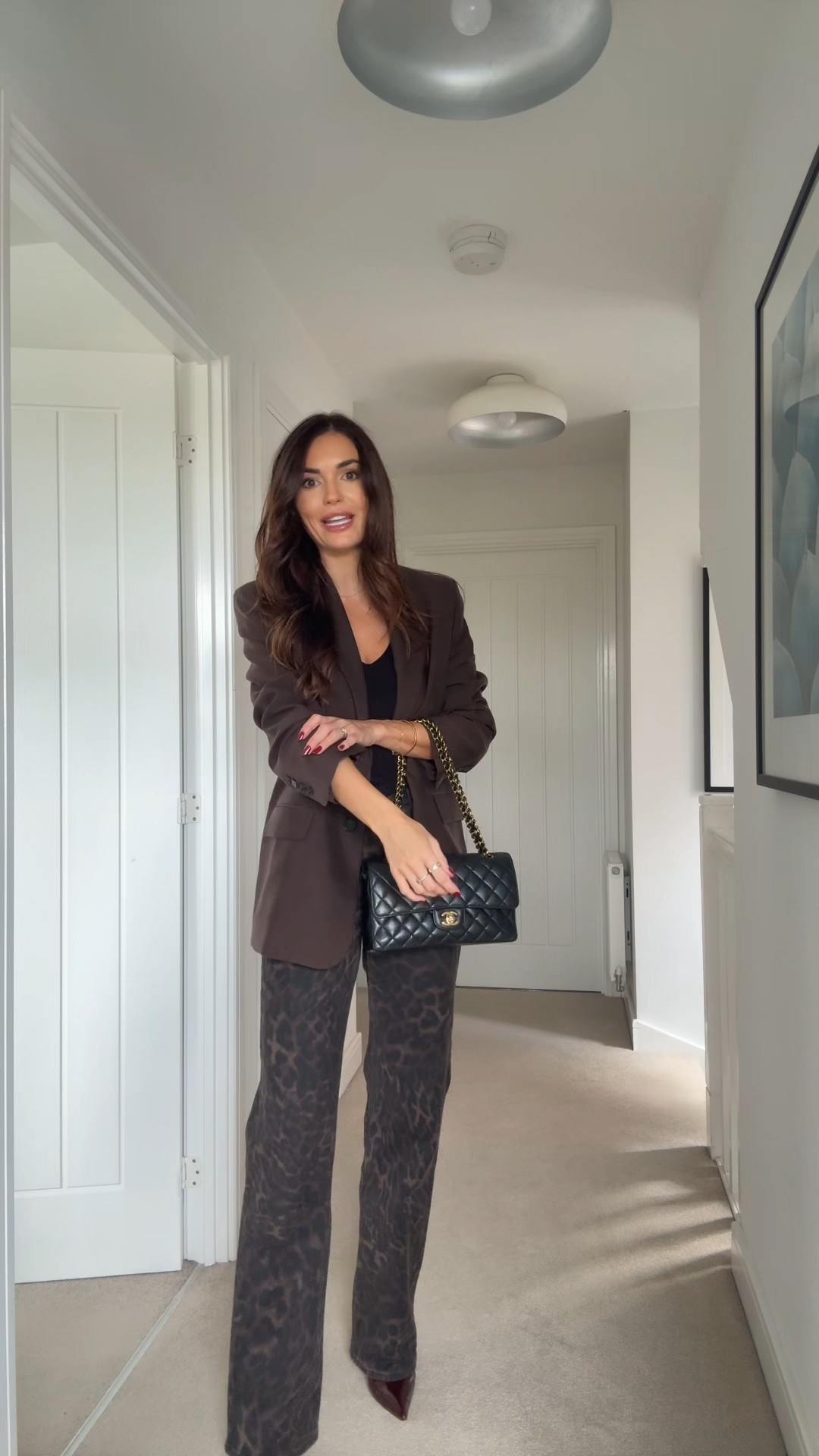 Date night sorted #datenight #dinneroutfit #autumnoutfit #jeansandanicetop #leopardjeans #leopardprint #chocolatebrown

#LTKuk #LTKjeans #LTKdatenight