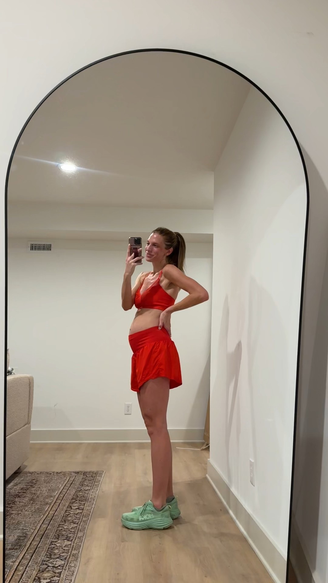 Workout outfit for pregnancy 
These are one of  my favorite running shorts pre pregnancy and during pregnancy. I love that I don’t need to size up because they have SO much stretch in them AND they are supportive while not being restrictive. I wear my usual medium

Sports bra is old from aerie but linked a few similar



FP movement, workout outfit, running outfit, bump friendly, running gear, hoka, maternityy

#LTKBump #LTKActive #LTKfitnessgoals