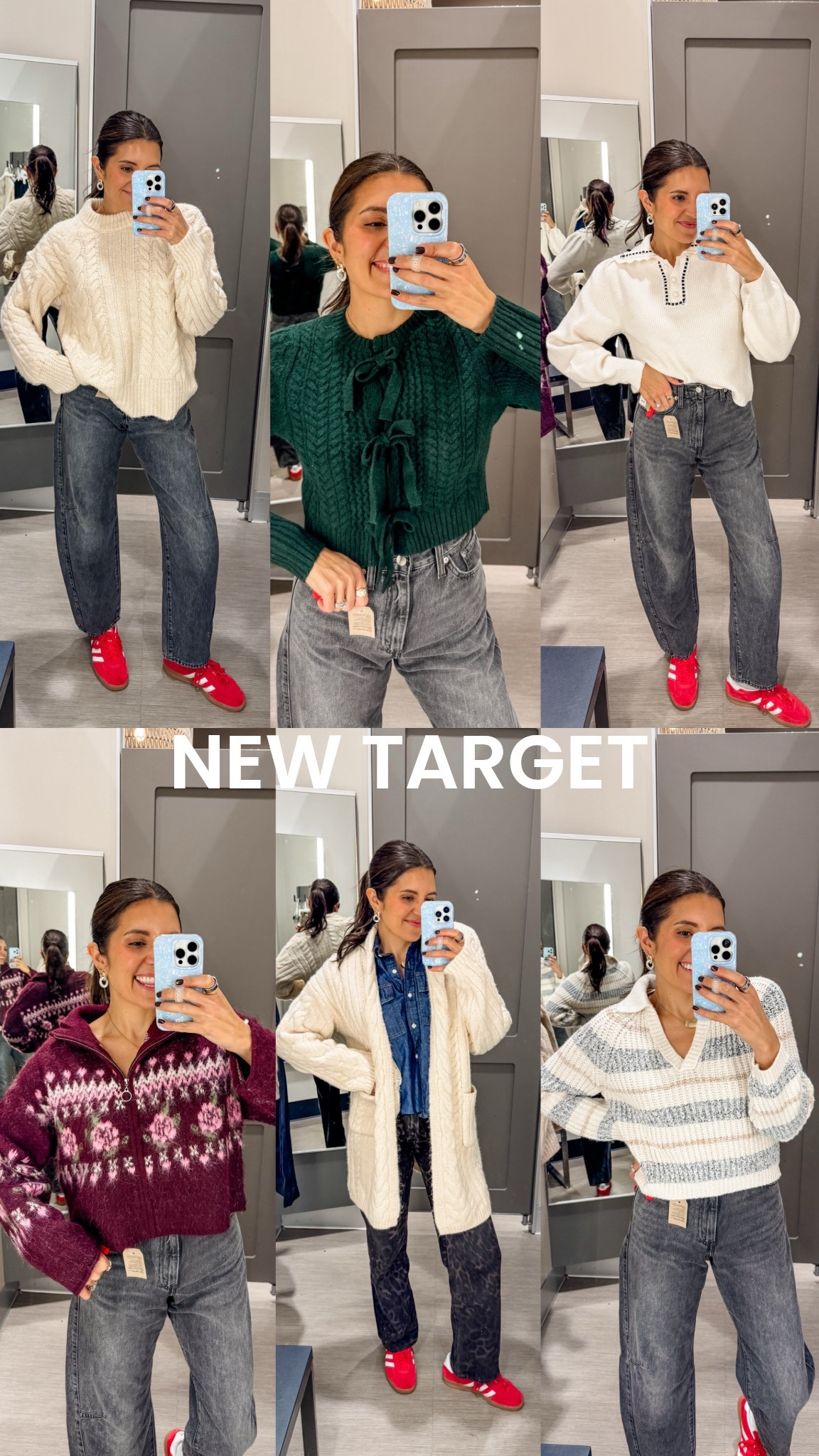 Newest Target sweater finds are SO GOOD!! In a size small in all. In a 27 in the Levi’s jeans.

#LTKOver40 #LTKFindsUnder50