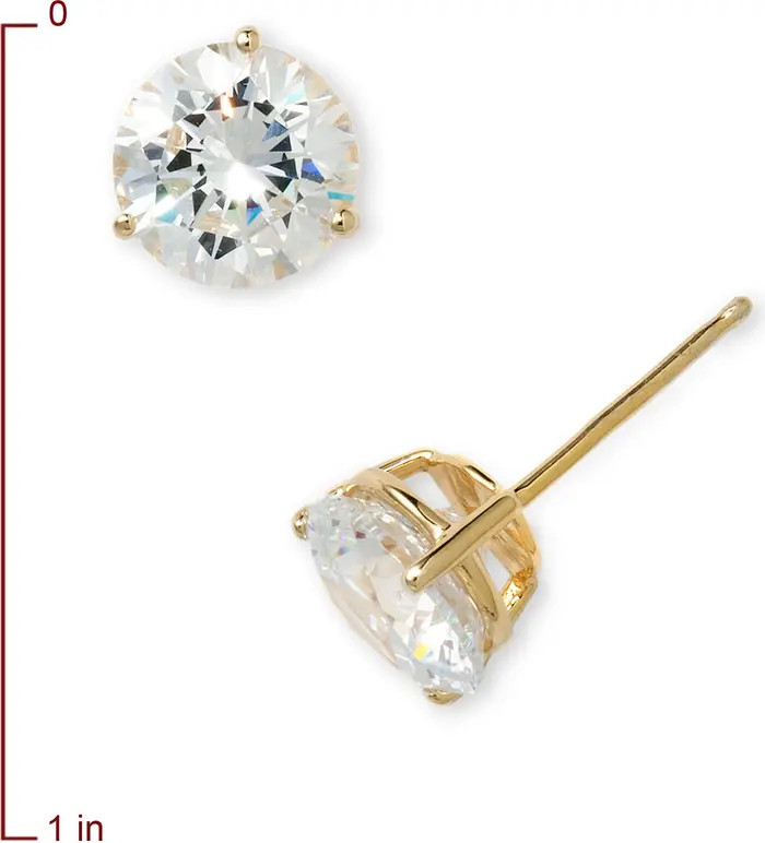Nordstrom Cubic Zirconia Earrings - 4ct. | Nordstrom | Nordstrom
