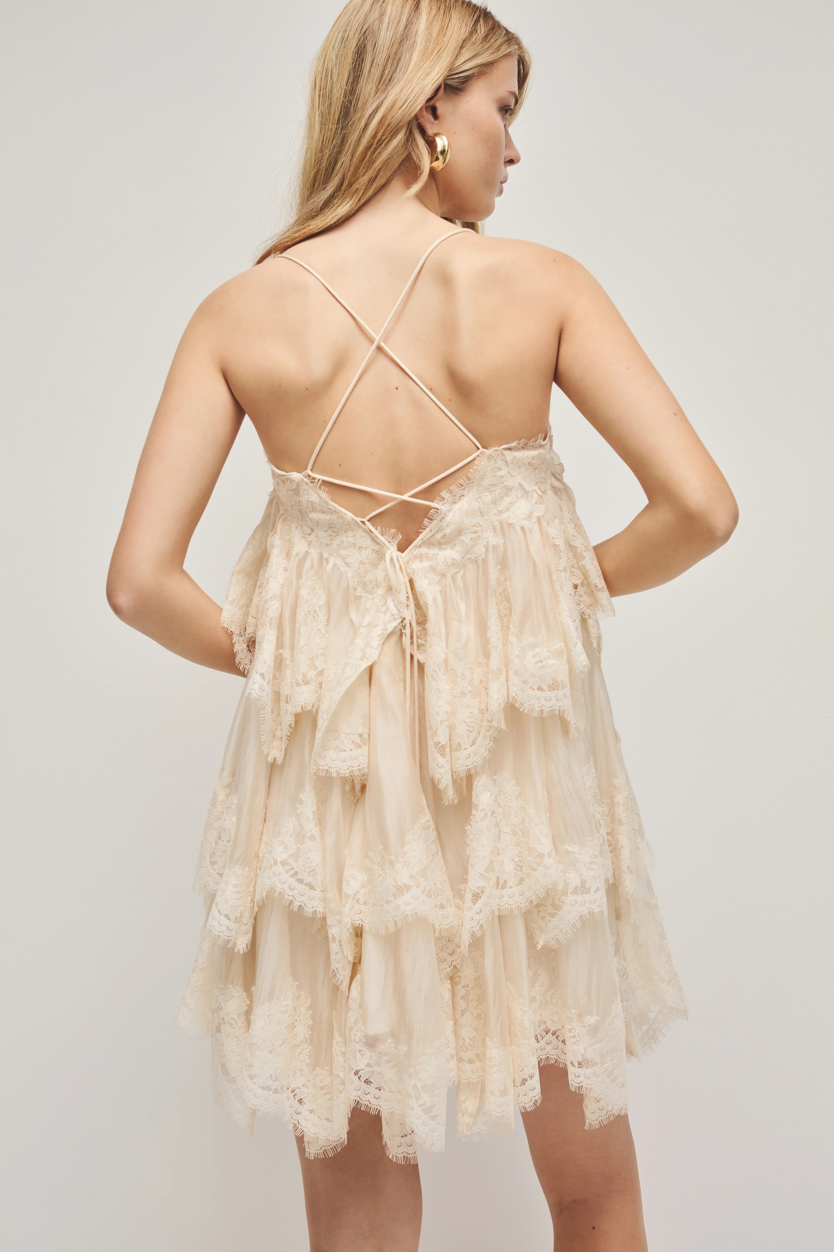 Ophelia Lace Mini Dress | aje. (Australia and New Zealand)
