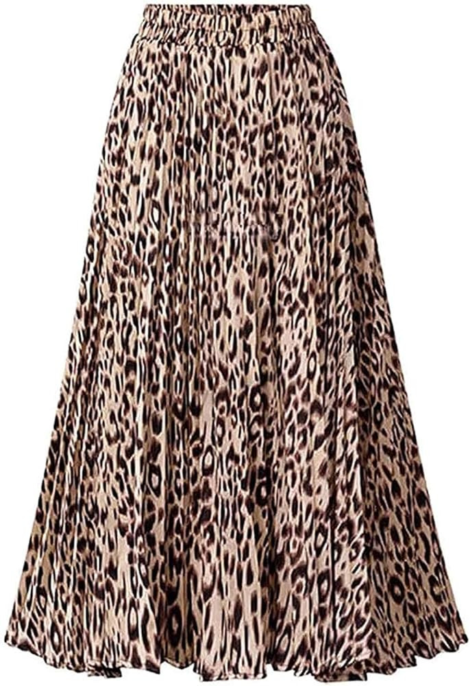 Rock Damen Sommer Midi Lang Röcke Hohe Taille Faltenrock Mädchen Sommerrock Elegant Frauen Skir... | Amazon (DE)