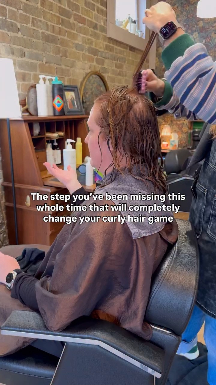 No, this isn’t just brushing your hair. 

This is clumping your curls.

Ensuring every clump is a uniform size.

AND brushing out any knots.

All in the same swipe.

When styling curls, time is of the essence. You need to get your hair prepped, products in, and scrunched while it’s still soaking wet (cue the wet scrunch sound).

This tool will help to define each individual curl without needing to finger curl each individual strand. Which not only saves time, but also means…

LESS FRIZZ.

I have never seen more defined curly hair as when I use this brush. I don’t think I could go a day without it and as a curly stylist, I will recommend it to every single one of my clients every chance I get!

If you want the link to this brush, comment BOUNCE CURL and I’ll send it your way!
.
.
.
#curlyproducts
#bouncecurlbrush
#curlyhairtools
#curlyhairhacks
#curldefinition