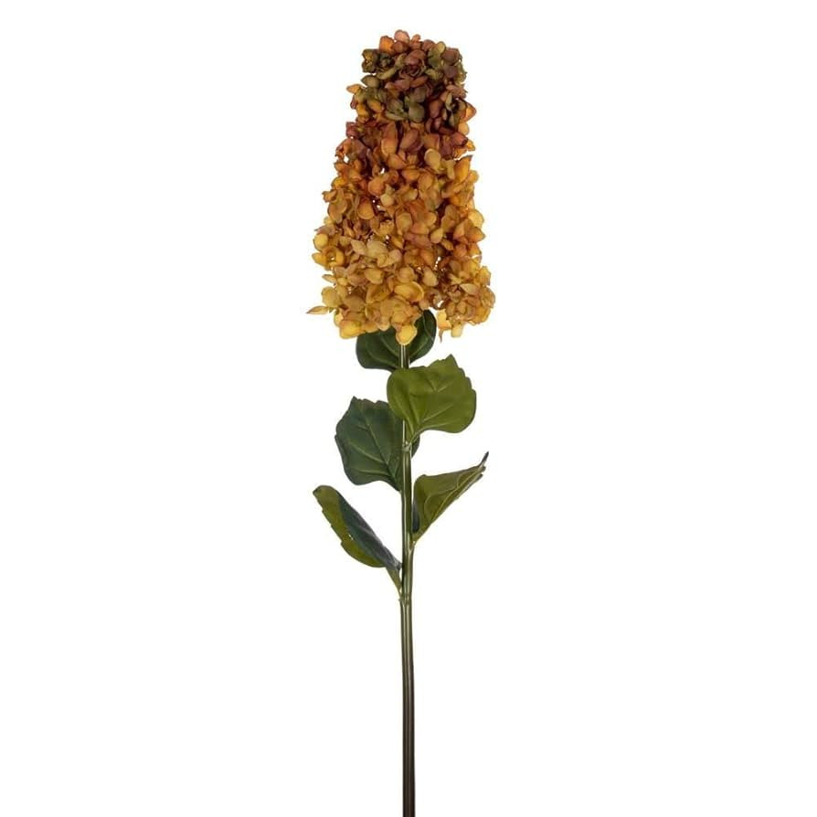 Vickerman 35.5" Golden Yellow Artificial Cone Hydrangea Spray, 2 per Bag. | Amazon (US)