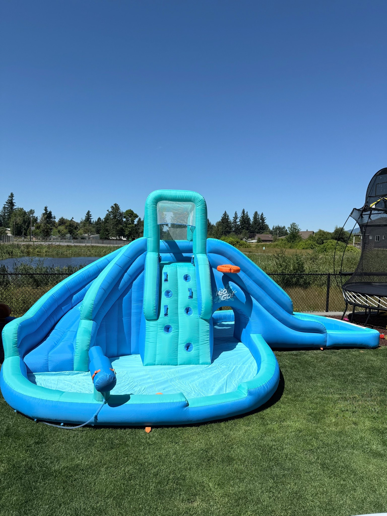 The best purchase we have made in a long time! HOURS of fun for our kids! Went up in two minutes! Took it down easily!!!

Summer, swim, kids activities, summer heat, pool, summer kids toys, summer kids outdoor toys

#LTKSaleAlert #LTKKids #LTKSwim