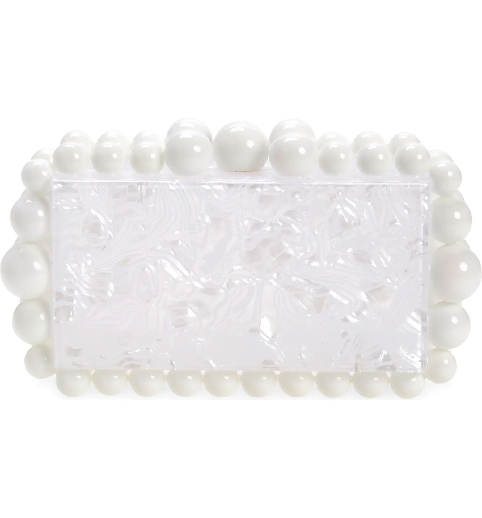 Cult Gaia Eos Beaded Acrylic Box Clutch | Nordstrom | Nordstrom