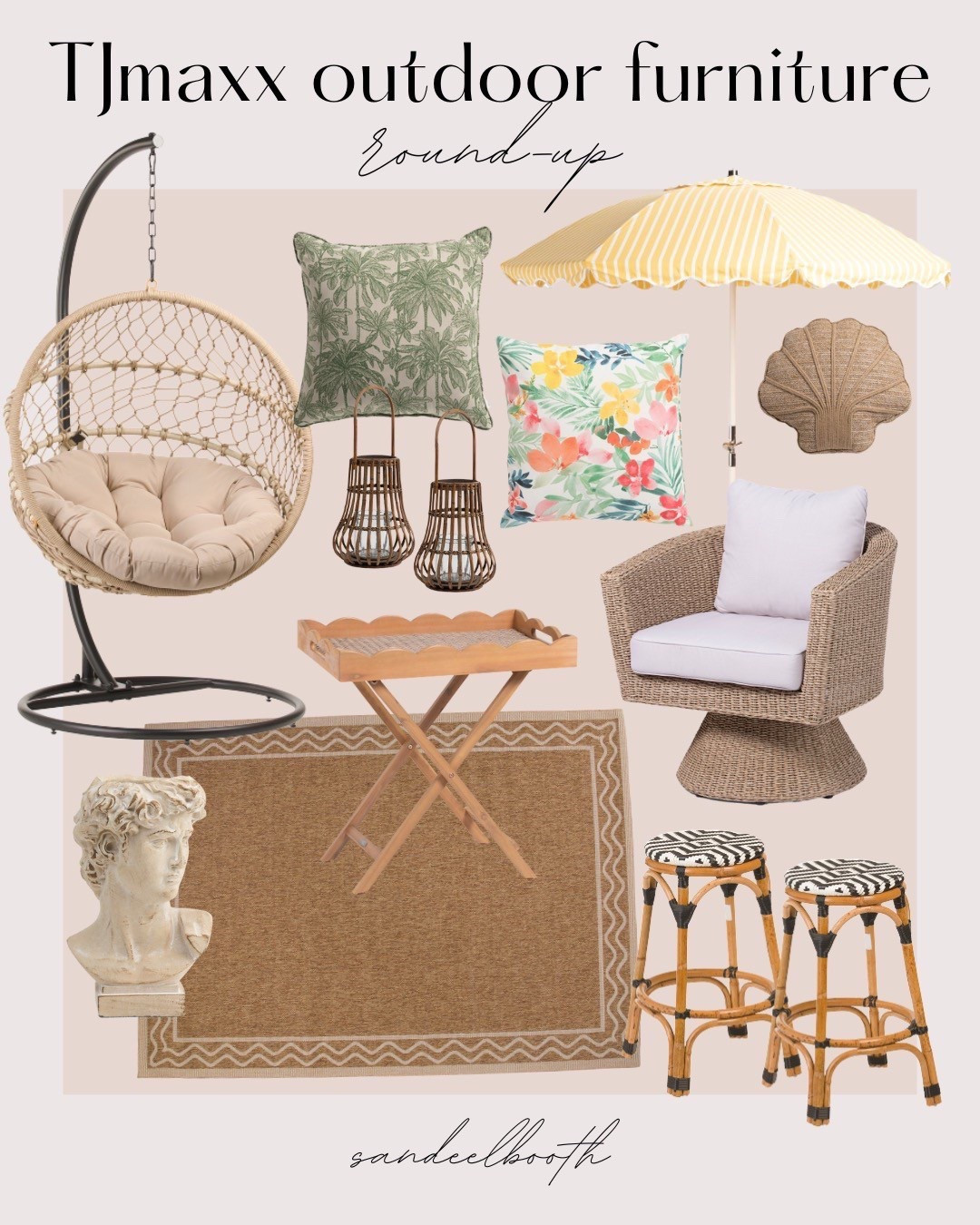 TJmaxx outdoor furniture round up!

Patio furniture, patio decor, outdoor rug, patio design

#LTKHome #LTKSaleAlert #LTKSummerEdit