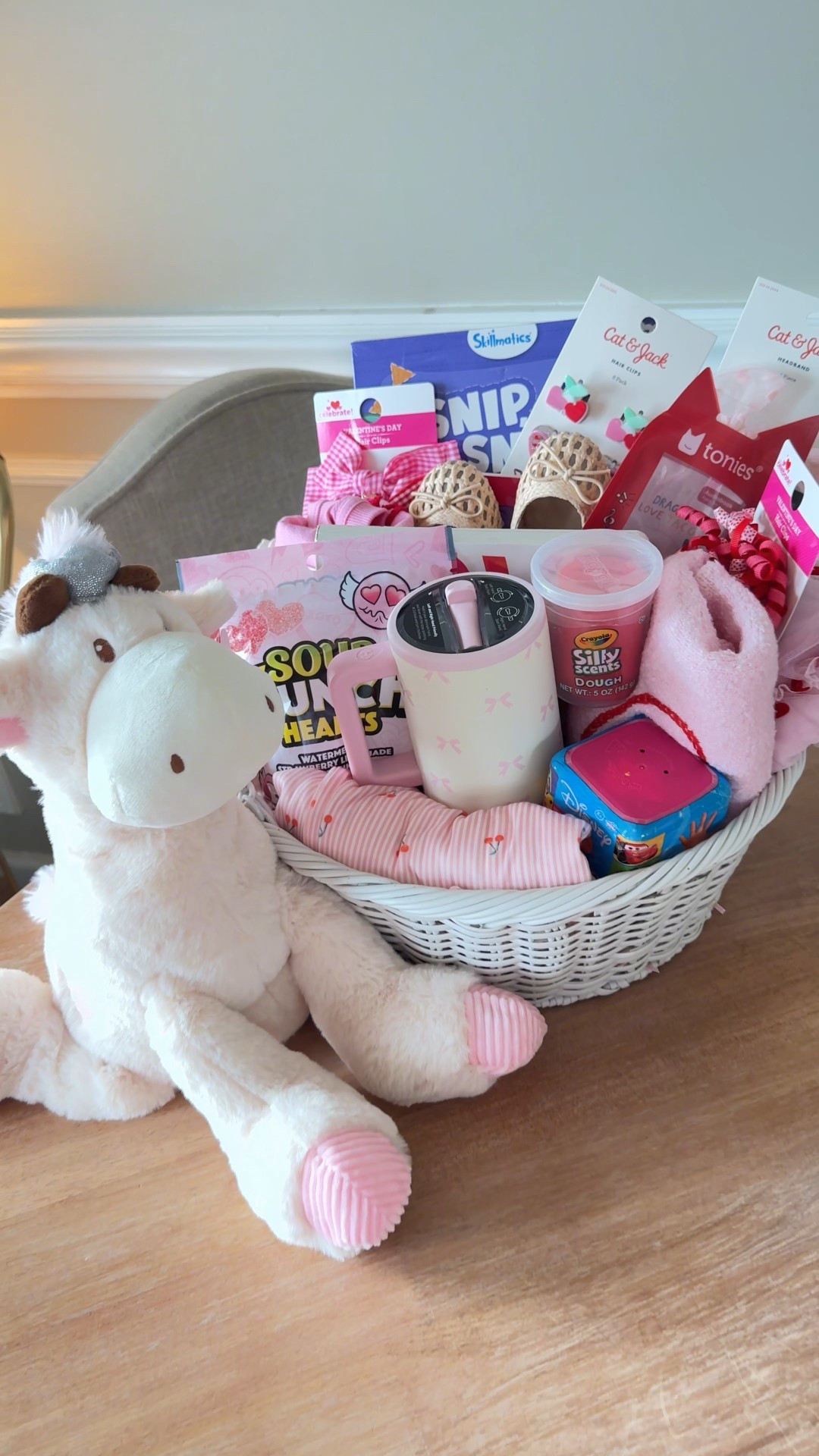 Created a gift basket full of goodies for my daughter this Valentine’s Day! It’s filled with accessories, a sweet treat, and some outfits I picked up for her! I’ve tagged everything below with some items being as low as $5!

#LTKSeasonal #LTKKids #LTKValentine