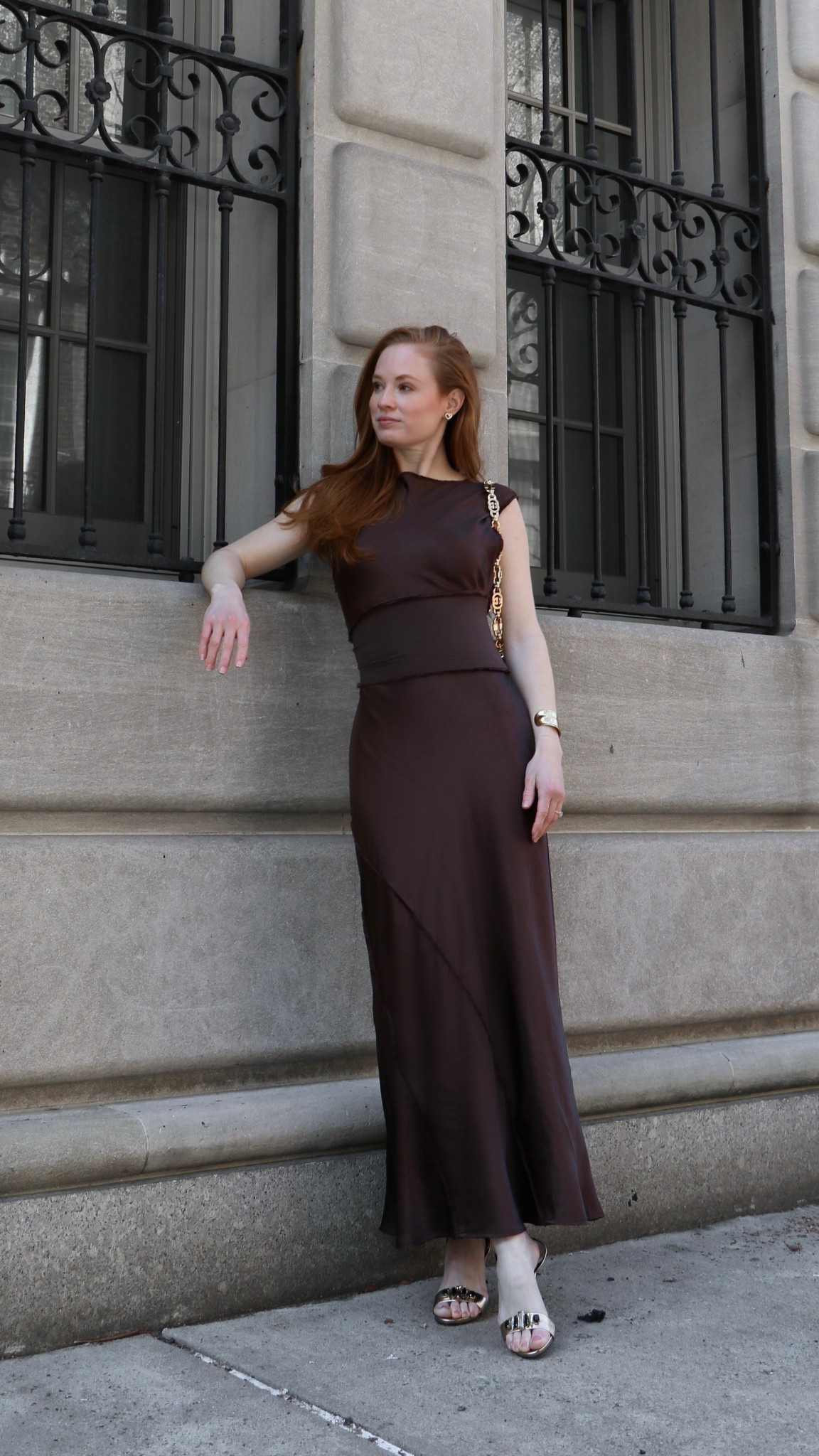 Chocolate brown 

#LTKStyleTip #LTKSeasonal