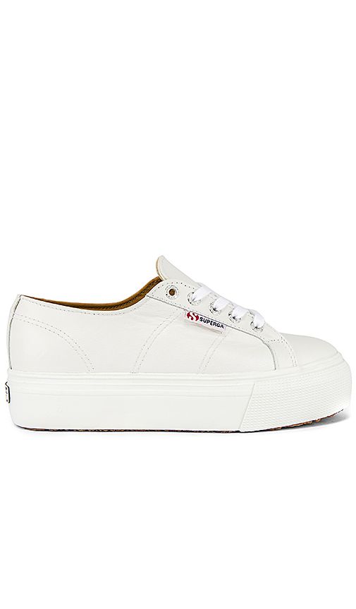 Superga 2790 Fglw Sneaker in White. - size 10 (also in 7.5,8.5,9,9.5) | Revolve Clothing