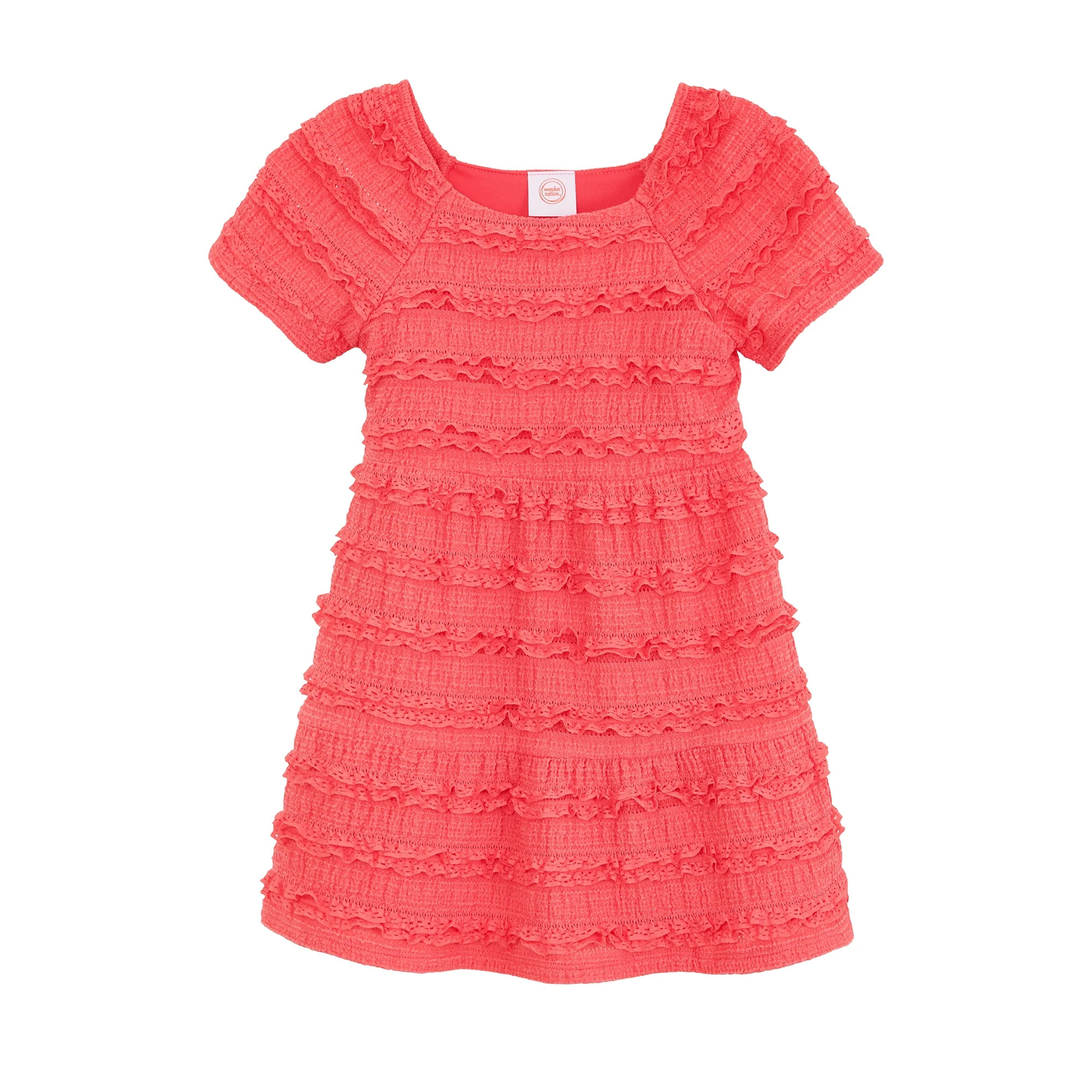 Wonder Nation Toddler Girls Play Dress, Sizes 12M-5T | Walmart (US)