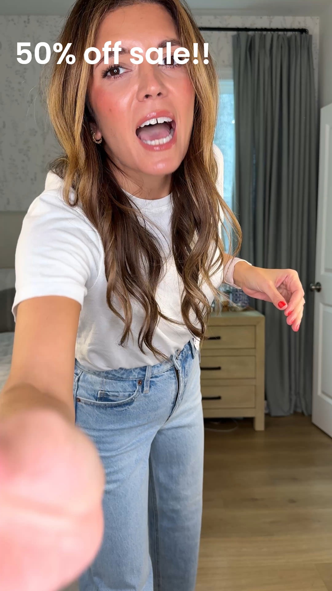 Best jeans 50% off! Plus extra 15% off $80+! I wear a size 2 regular. Size down if in between. I’m 5’7”. I’m a typical 2-4 or 26. 

#LTKOver40 #LTKFindsUnder50 #LTKSaleAlert