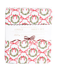 ENVOGUE
Polyanna Holiday Bows And Wreaths Sheet Set
$16.99 – $29.99
Compare At $25 – $40 
help
 | TJ Maxx
