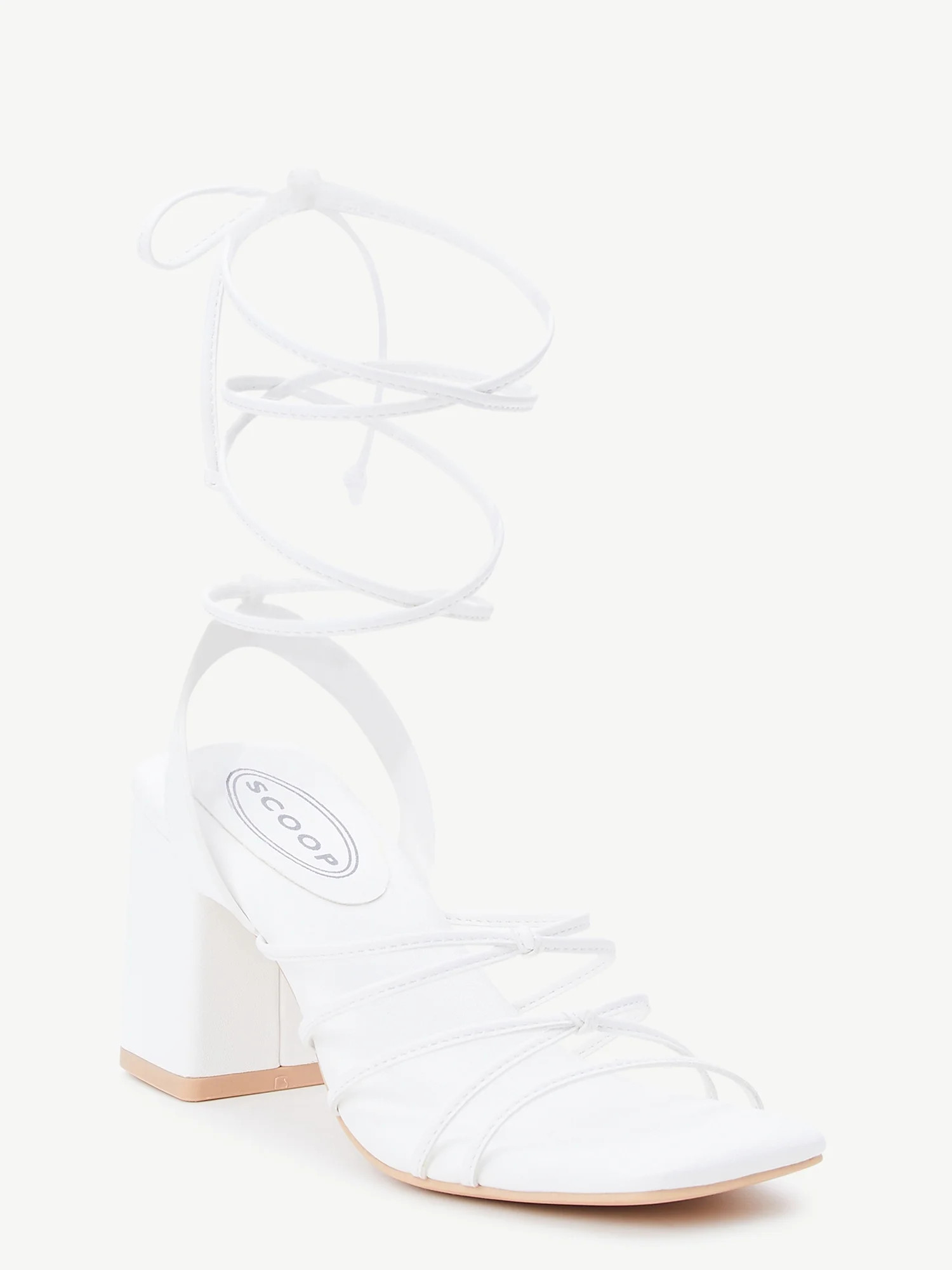 Scoop Women's Strappy Block Heel Sandals | Walmart (US)