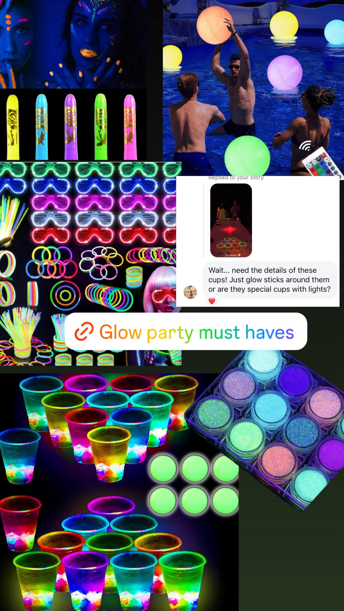
Glow party beer pong. Bachelorette party. Beach vacation. Party. Cups.  #ltkwedding #ltkvideo

#LTKSaleAlert #LTKVideo