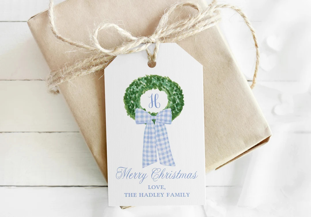 Christmas Gift Tags Printable Printable Christmas Tags - Etsy | Etsy (US)