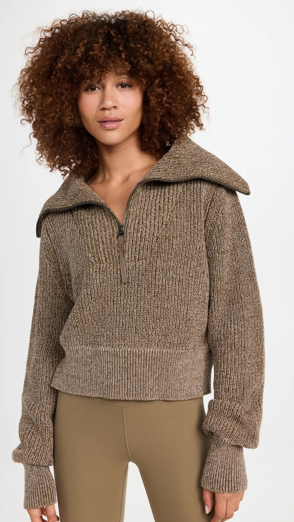 Varley Mentone Half Zip Sweatshirt | Shopbop | Shopbop
