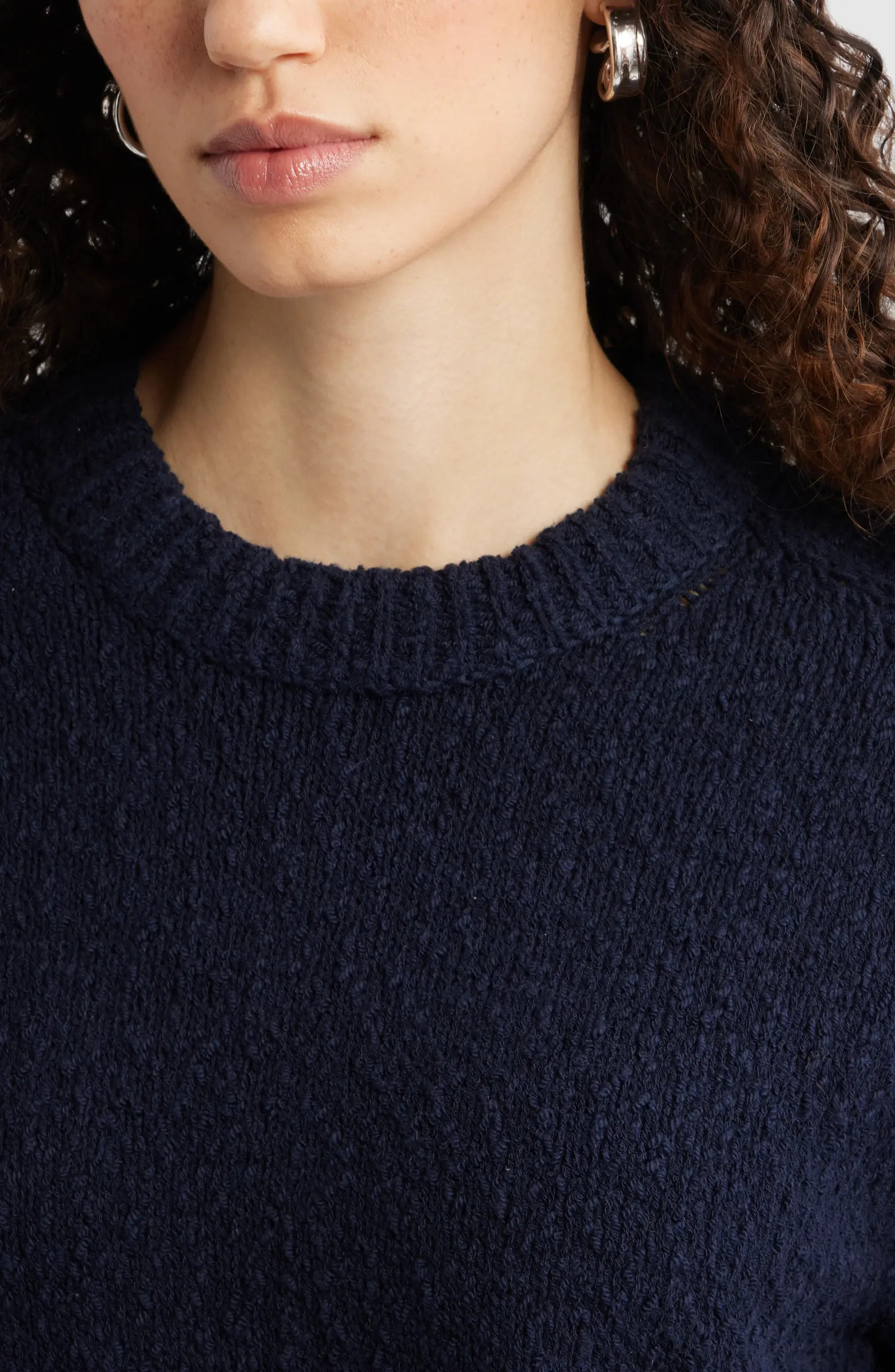 Texture Crewneck Sweater | Nordstrom