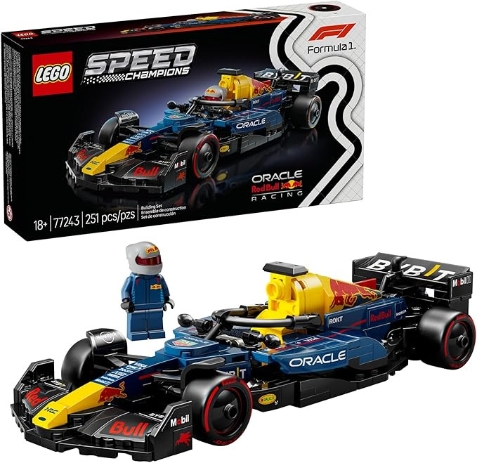 LEGO Speed Champions Oracle Red Bull Racing RB20 F1 Race Car Model Kits - Building Set for Adults... | Amazon (US)