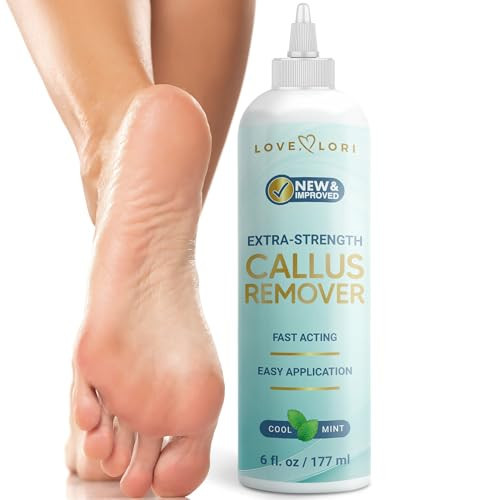 Callus Remover for Feet (Extra Strength) Foot Callus Remover Gel - Pedicure Tools for Feet Scrubber – Foot Care Spa Essentials, 6oz | Amazon (US)